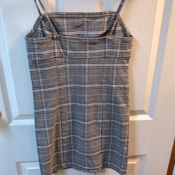 Plaid Mini Dress - Picture 6 of 7